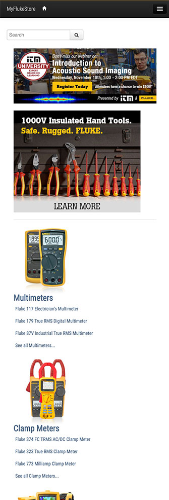 MyFlukeStore.ca - Fluke Distributors MyFlukeStore.ca - Fluke Distributors